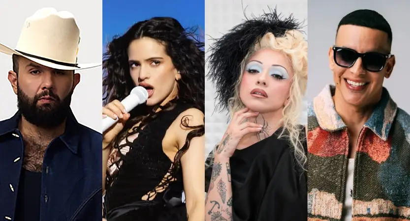 Read more about the article Carín León, Rosalía y Mon Laferte cantarán en los Latin Grammy 2026